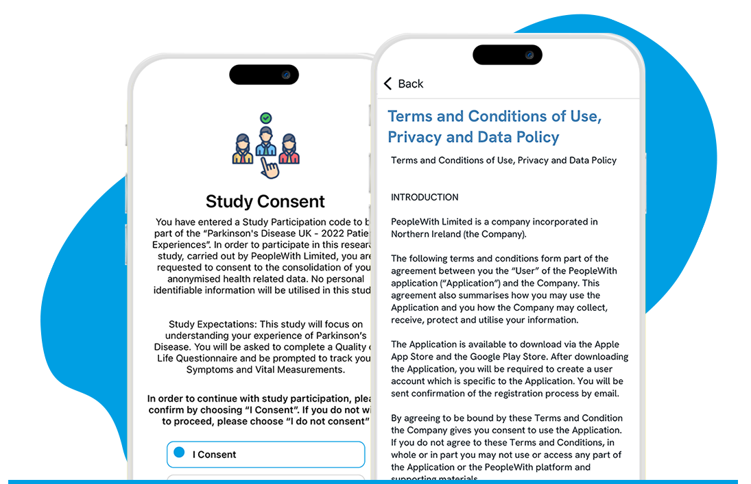 PeopleWith Platform, privacy policy and your consent.